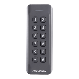 Cititor de proximitate RFID MIFARE 13.56Mhz cu tastatura integrata -HIKVISION DS-K1802MK