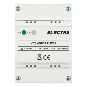 Doza derivatie video 4 iesiri REZIDENTIAL - ELECTRA VCB.4DR02.ELW0R